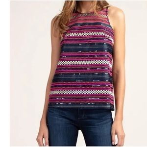 Trina Turk Acari sleeveless shell - size 8.